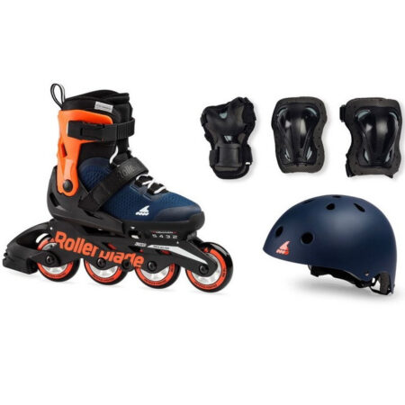 Детские Ролики - Rollerblade Microblade Black/Orange Cube