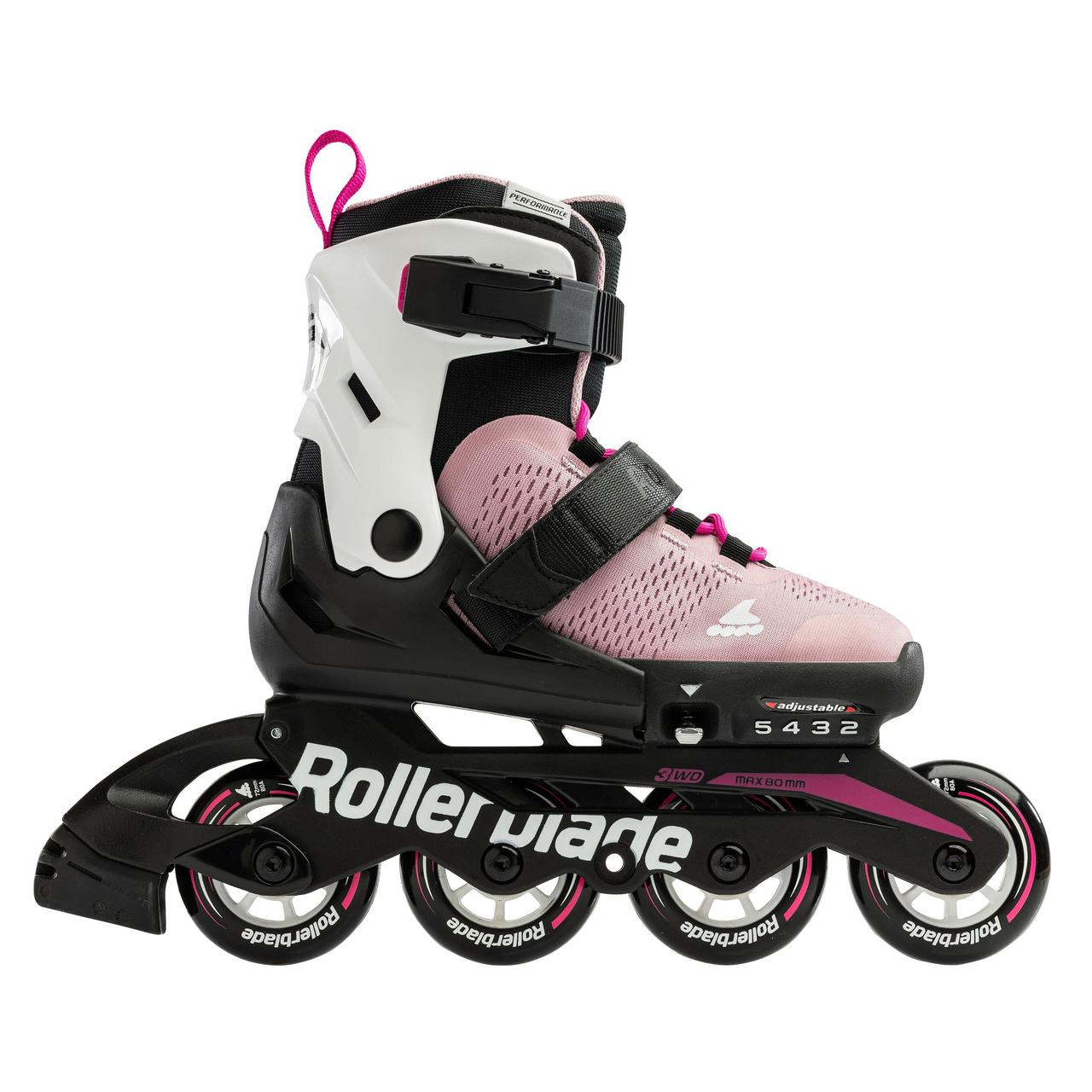 Дитячі Ролики - Rollerblade - Microblade G Rosa/Blanco - Зображення 3