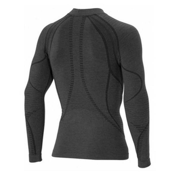 Чоловіча термофутболка з довгим рукавом Accapi Ergowool, Iron/Black - Зображення 2