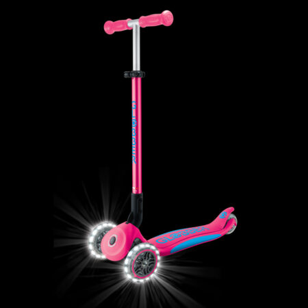 Самокат Globber - Elite Lights Fucshia