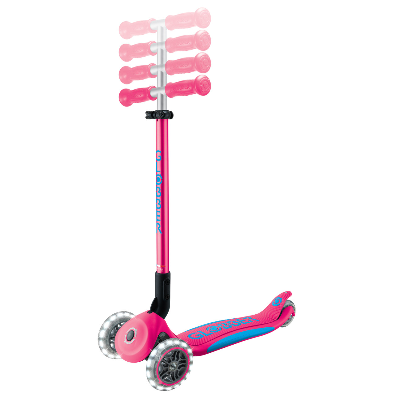 Самокат Globber - Elite Lights Fucshia - Зображення 5