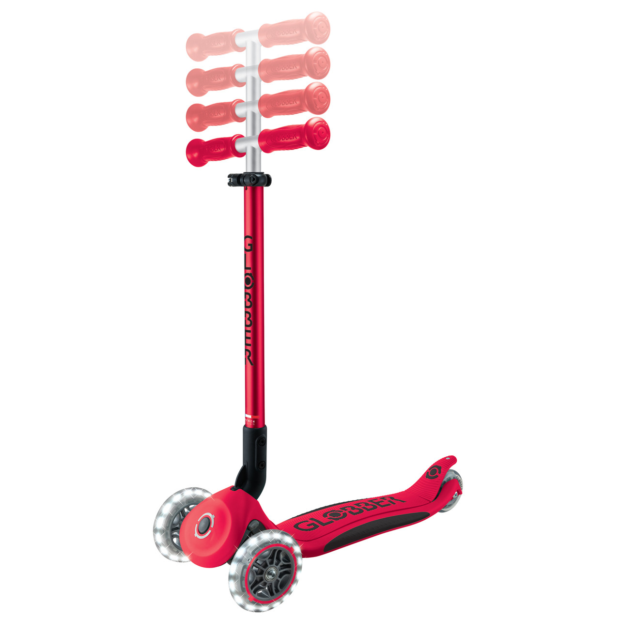Самокат Globber - Elite Lights Red - Зображення 4