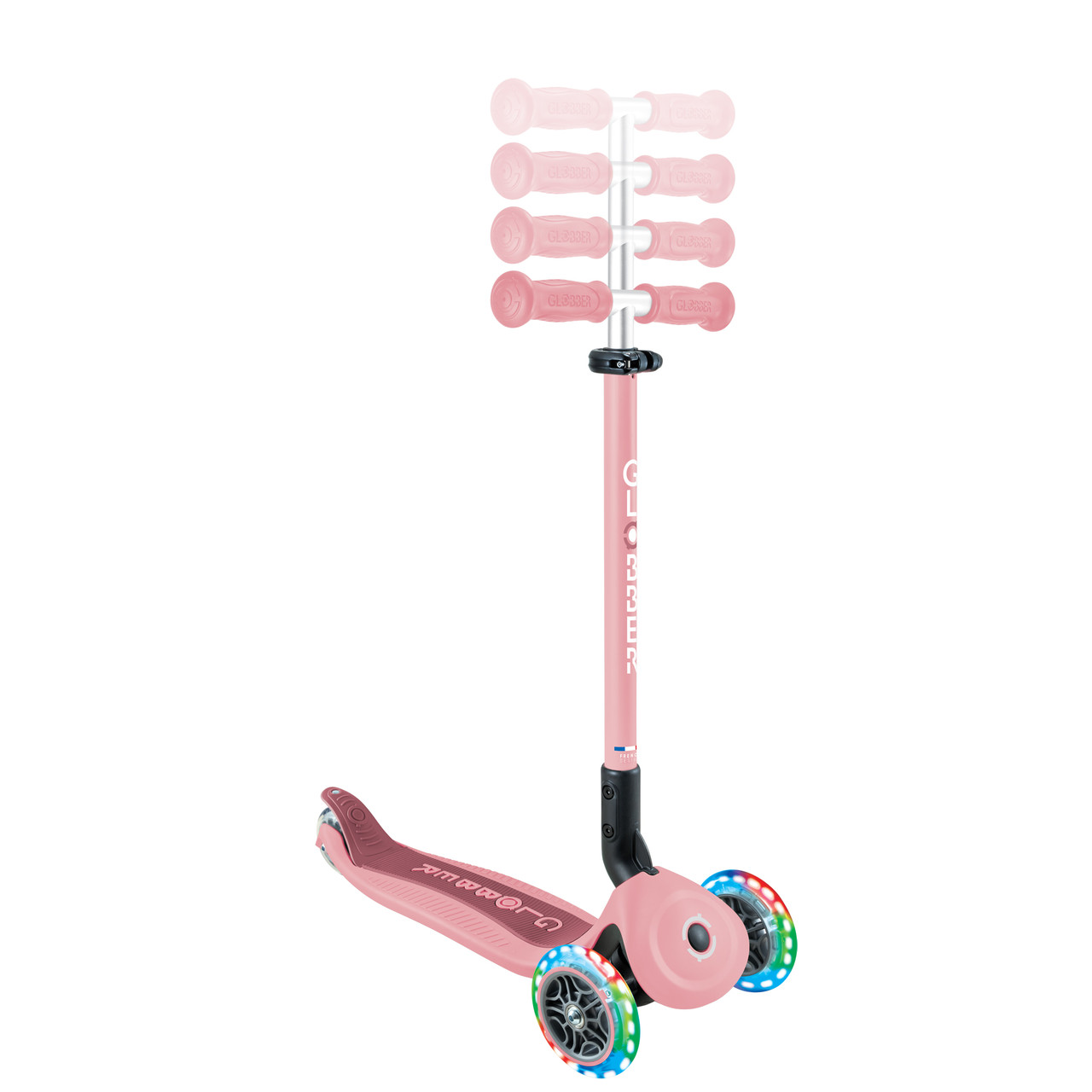 Самокат Globber - Go Up Active Lights Pastel Pink - Зображення 4