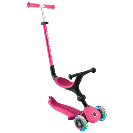 Самокат Globber - Go Up Active Lights Fuchsia