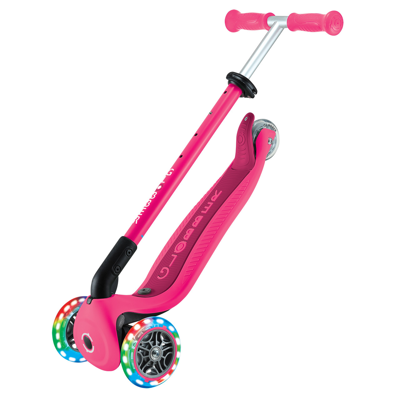 Самокат Globber - Go Up Active Lights Fuchsia - Зображення 5