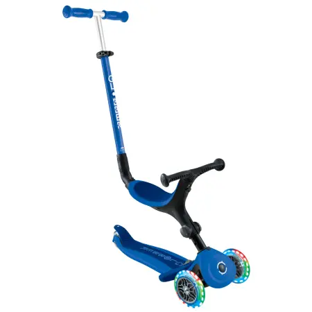 Самокат Globber - Go Up Active Lights Navy Blue