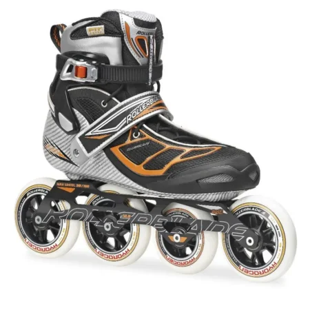 Роликовые коньки- Rollerblade Tempest 100 silver/orange