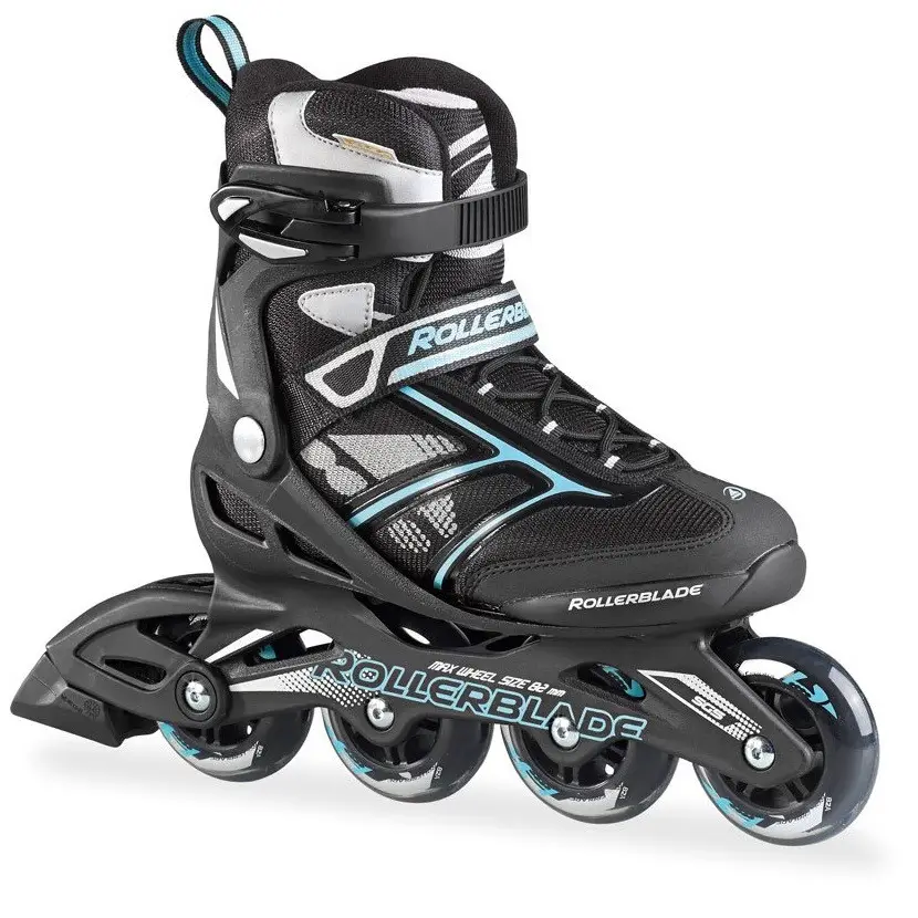 Роликовые коньки - Rollerblade Zetrablade W black/light blue