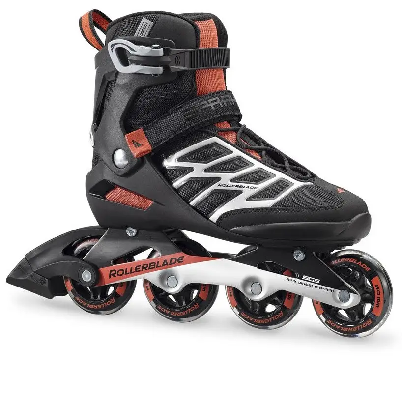 Роликовые коньки - Rollerblade SPARK 80 black/bright red