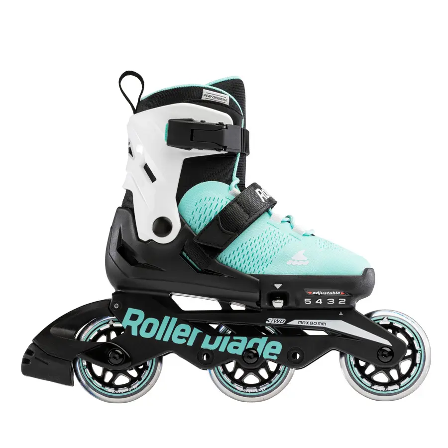 Детские Ролики - Rollerblade Microblade 3wd Aqua — изображение 5