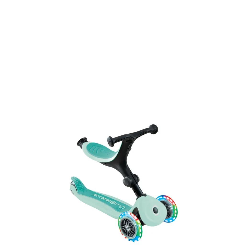 Самокат Globber - Go Up Active Lights Mint — изображение 4