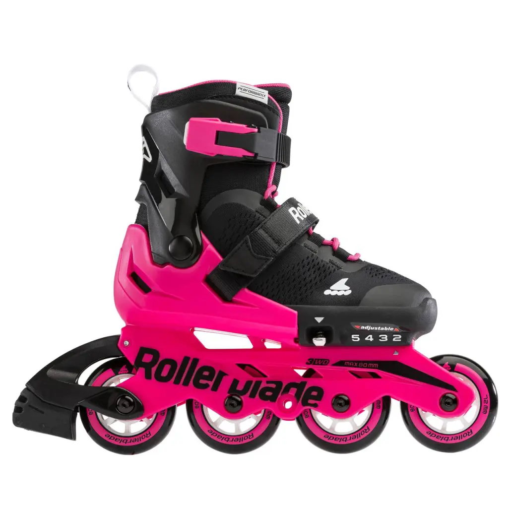 Детские Ролики - Rollerblade Microblade Neon/Pink — изображение 3