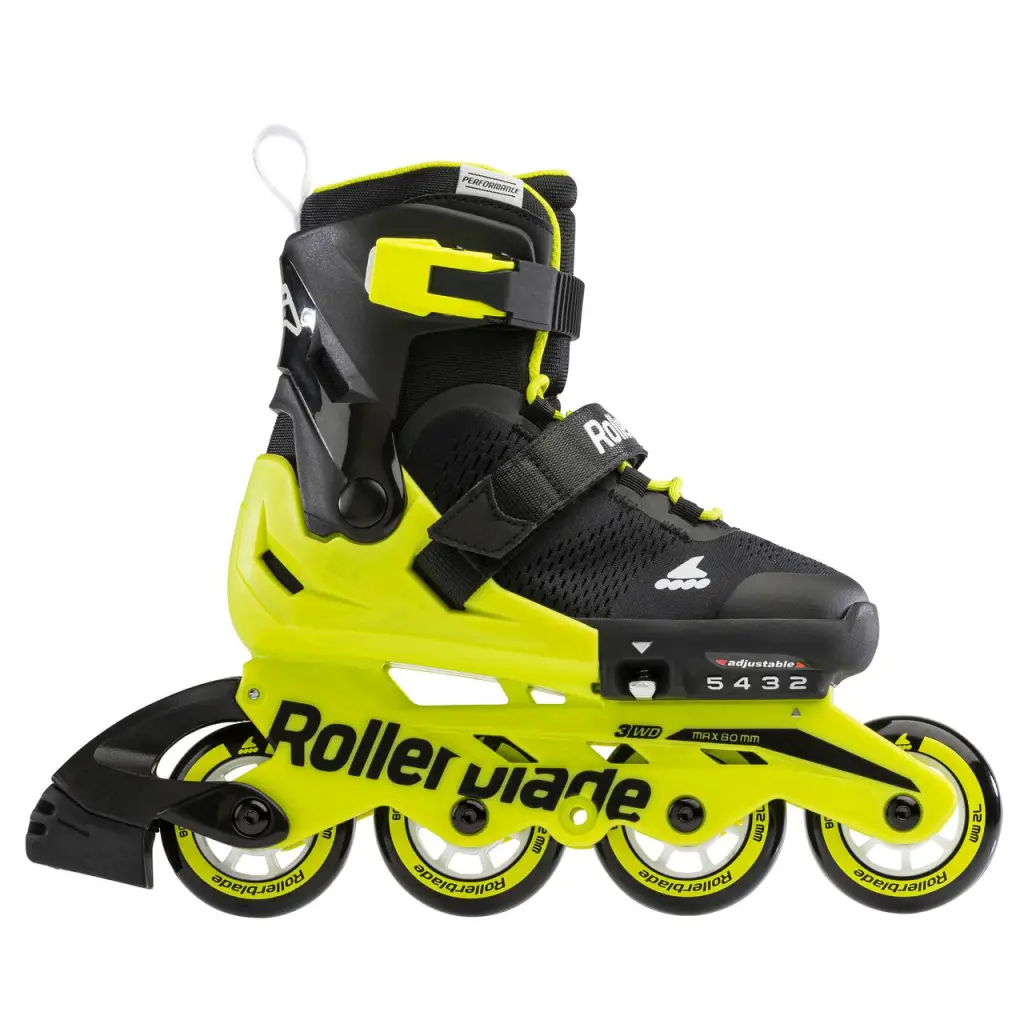 Детские Ролики - Rollerblade Microblade Neon/Yellow — изображение 4