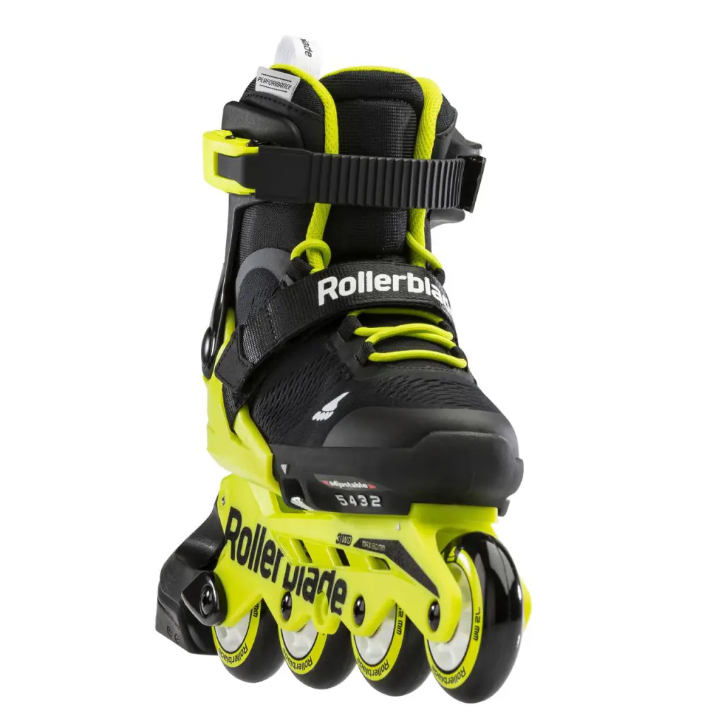 Детские Ролики - Rollerblade Microblade Neon/Yellow — изображение 5