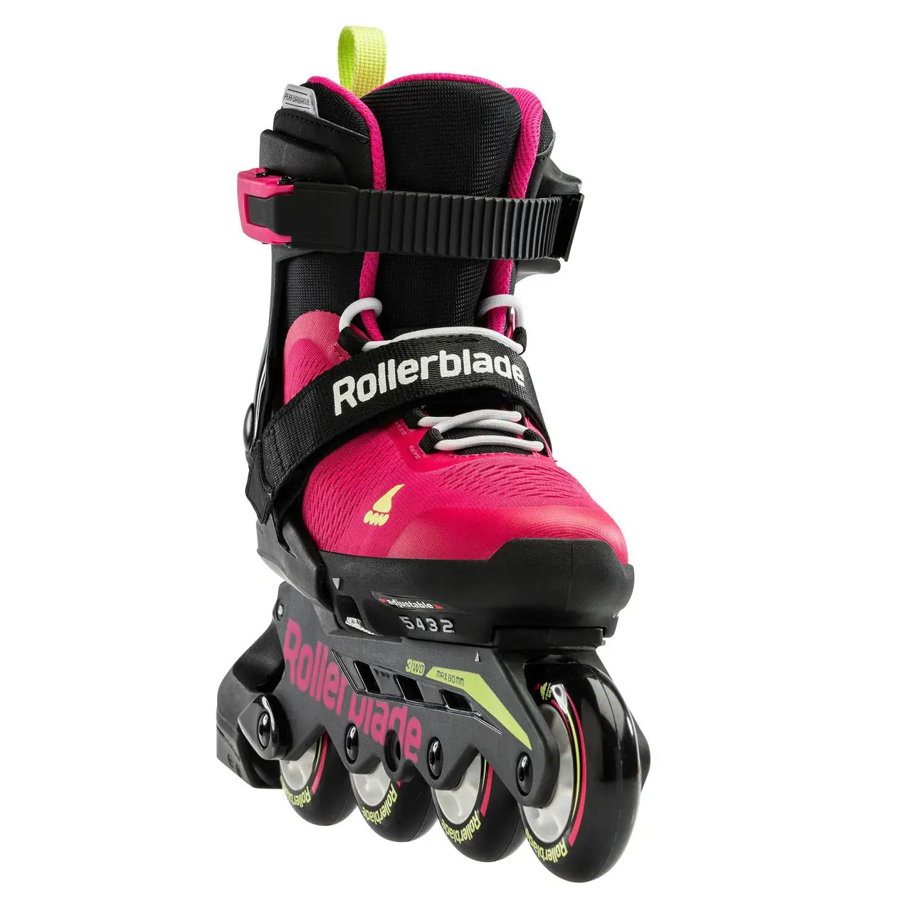 Детские ролики Rollerblade – Microblade Pink/Green — изображение 4