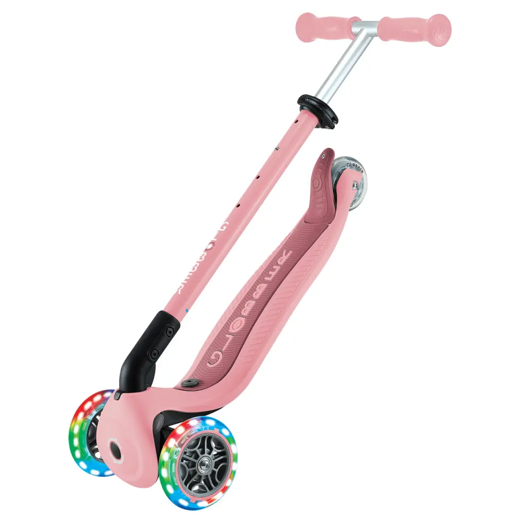 Самокат Globber - Go Up Active Lights Pastel Pink — изображение 6