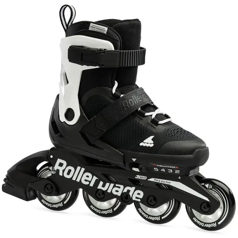 Детские Ролики - Rollerblade Microblade Black/White — изображение 2