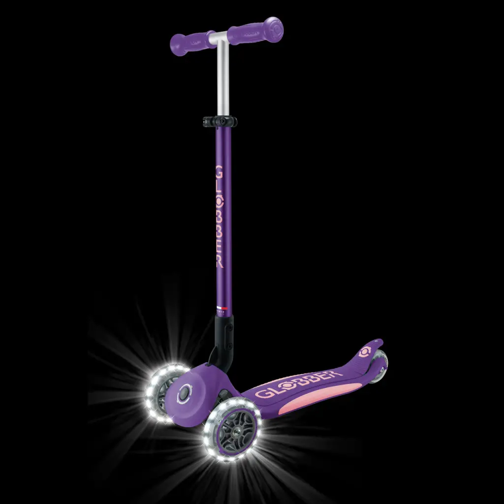 Самокат Globber - Elite Lights Purple — изображение 6