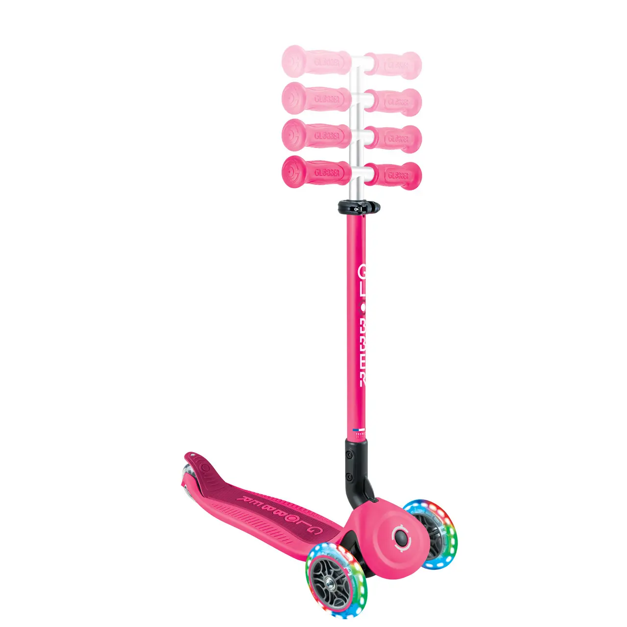 Самокат Globber - Go Up Active Lights Fuchsia — изображение 5